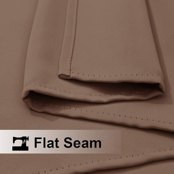 NICETOWN Curtain Panel for Living Room, Rustproof Grommet Top Thermal Insulated - Image 6