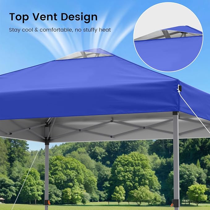 Raynesys 10x10ft Pop Up Canopy Tent - Image 5