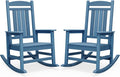 SERWALL Outdoor Rocking Chair Set of 2, Patio Rocking Chair, Porch Rocker by SERWALL