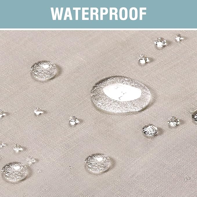 H.VERSAILTEX Outdoor Linen Sheer Curtains - Image 5