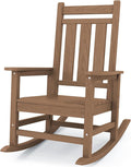 Oversized Outdoor Rocking Chair, HDPE Patio Rockers by KINGYES