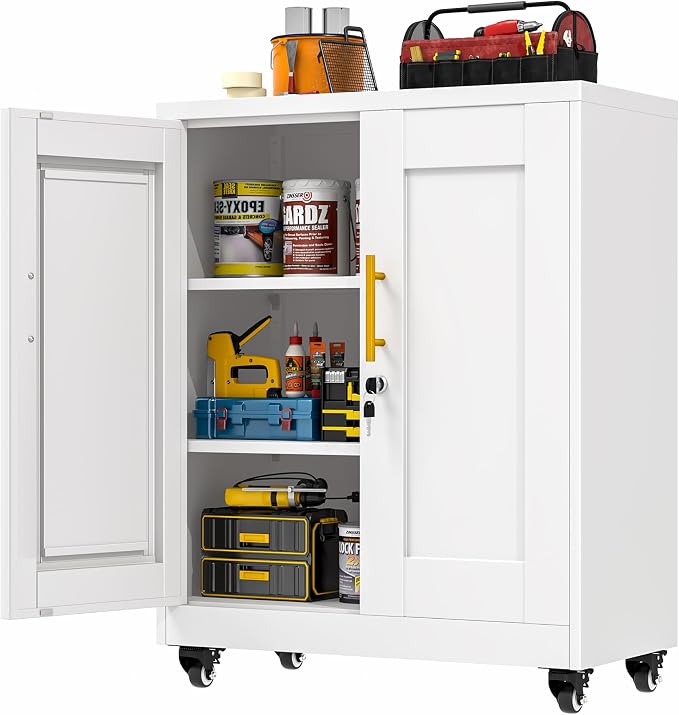 GAIOUS 35'' Tall Metal Storage Cabinet by GAIOUS