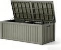 Outdoor Deck Storage Box, Resin Deck Boxes Indoor and outdoor, Waterproof by NBYSGO