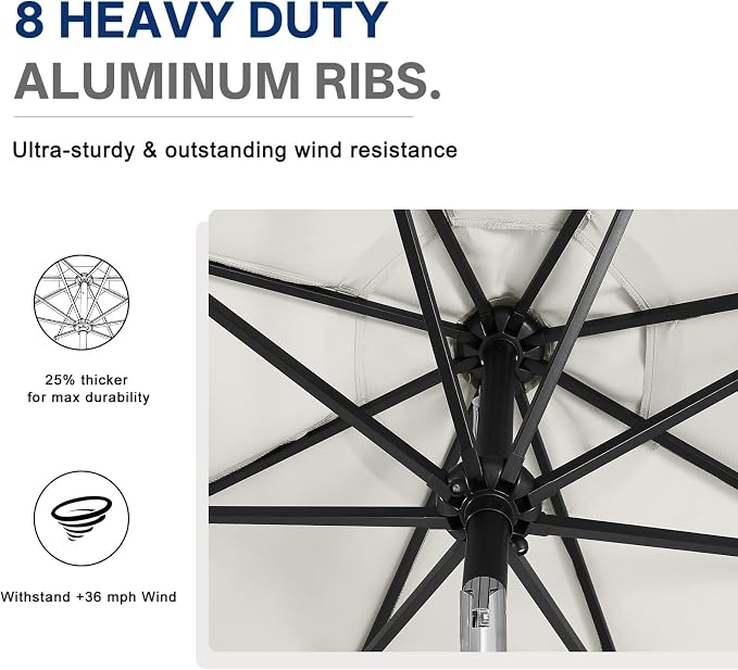 ABCCANOPY Solar Led Patio Umbrella - Image 7