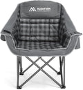 Huskfirm Oversized Camping Chair, Padded Camping Chairs Support 450LBS by Huskfirm