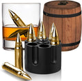 Gifts for Men Him Christmas, Whiskey Stone Gifts for Husband Anniversary, Unique Birthday Gift Ideas for Dad from Daughter Son Wife, Cool Stocking Stuffers, Bourbon Gadgets for Grandpa Uncle Father