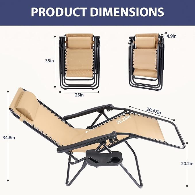Sweetcrispy Zero Gravity Chairs - Image 2