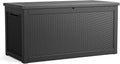 DRATO 320 Gallon Deck Boxes Outdoor Waterproof, Lockable Outdoor Storage Box by DRATOprovidesawarmandcozy