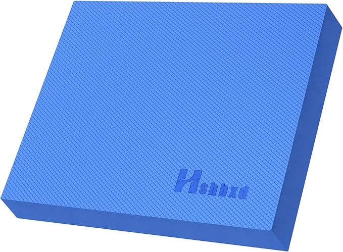 Professional Balance Pad, Nonslip Foam Exercise Balance Pad Cushion for Physical Therapy, Foam Balance Mat for Exercise, Yoga, Fitness, Stability Training and Stretching
