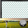 Multifunction Golf Ball Netting Impact Golf Barrier Net Practice Hitting Net for Indoor or Outdoor Use 10 x 3 Ft- 10x 30 Ft