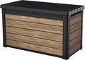 Keter Signature Collection 100 Gallon Resin Deck Box Organization Box and by Unknown