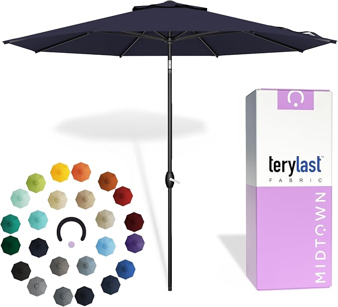 Midtown Umbrellas The Lean Patio Umbrella by MidtownUmbrellas
