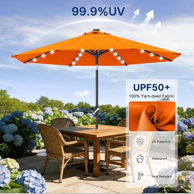 ABCCANOPY Solar Led Patio Umbrella - Image 5