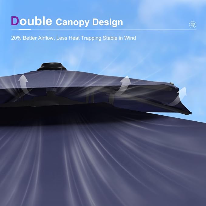 PURPLE LEAF Cantilever Umbrella - Image 8