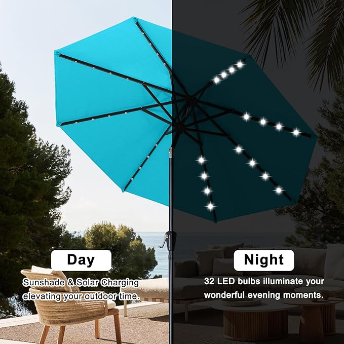 ABCCANOPY Solar Led Patio Umbrella - Image 4