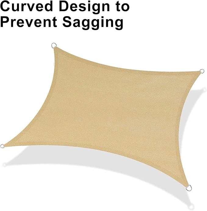 LOVE STORY Custom Size 6' x 6' Sun Shade Sail - Image 6