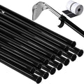 14 Pcs Golf Bag Tubes, Golf Club Tubes for Golf Bag w/Velcro Tape, 1.24"&1.34" Diameter, 34.3" Length Dividers Inserts Holder Accessories for Men Women