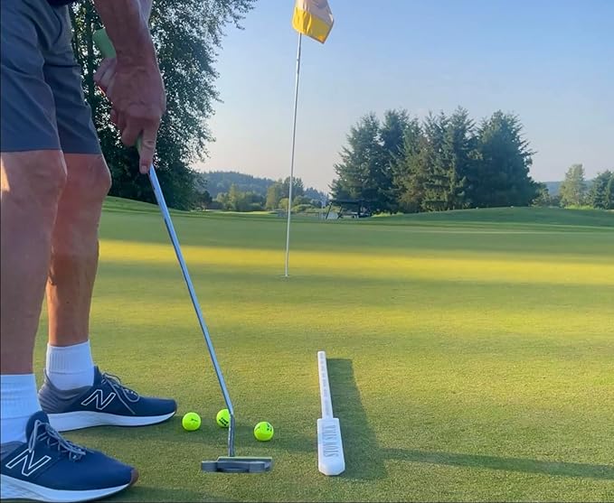 Adds Golf Skill, Play Smart & Putt Better, Protects Clubs, No Lost Gear, Travel Bag Arm, Resistance Tool, Putting Alignment Aid, Pregame Warm-Up, Golf Forever Stretching Bar & Training
