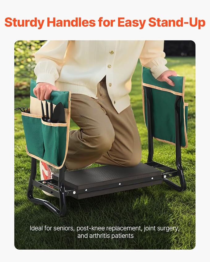 VEVOR Garden Kneeler and Seat Heavy Duty, Kneeling Bench - Image 5