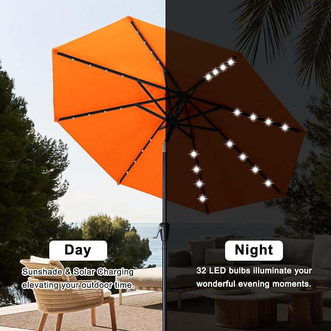 ABCCANOPY Solar Led Patio Umbrella - Image 4