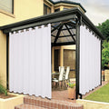 BONZER Outdoor Curtains for Patio Waterproof Thick Privacy | Wide Grommet Light by Bonzer