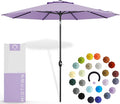 Midtown Umbrellas 10-Year-No-Fade - 8 Ft - UV Proof Purple Polyester Fabric - by MidtownUmbrellas