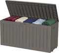 ROJIK 95 Gallon Outdoor Storage Box Waterproof, Weatherproof Deck Boxes Outdoor by ROJIK