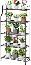 Kitsure 5-Tier Plant Stand Indoor & Outdoor, or Garden, Plant Shelves by Kitsure