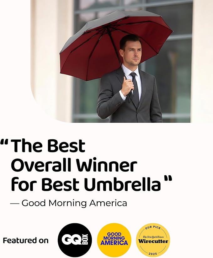 Windproof Travel Umbrella - Image 8