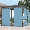 Easy-Going Outdoor Curtains for Patio 1 Panel, 54x120 inch, Sky Blue | by Easy-Going