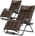 UDPATIO Oversized Zero Gravity Chair Patio Reclining Chairs by UDPATIO