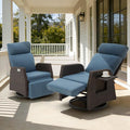 Outdoor Swivel Recliner Chair, Adjustable Rattan Patio Recliners | Independent by Unknown