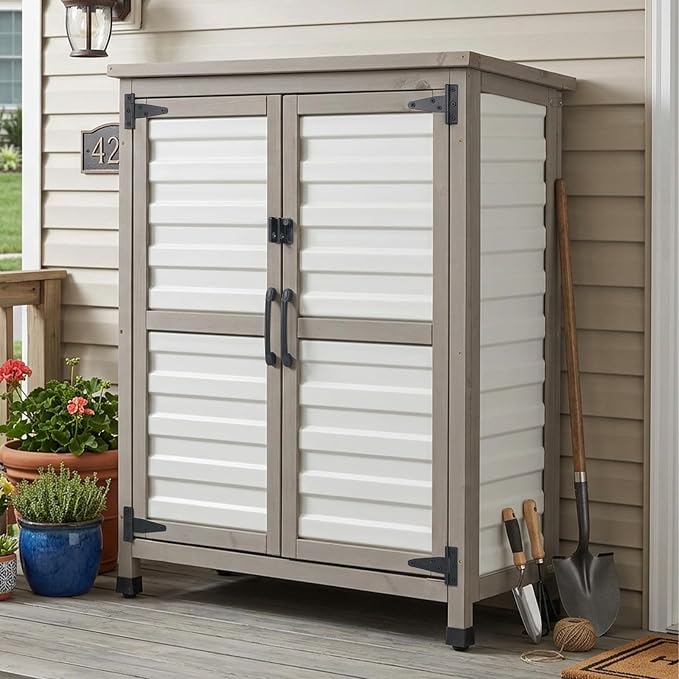 PetsCosset Weatherproof Outdoor Storage Cabinet by PETSCOSSET