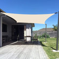 SUNNY GUARD 20' x 20' Rectangle Shade Sail 95% UV Block Outdoor Canopy | Sun by SUNNYGUARD