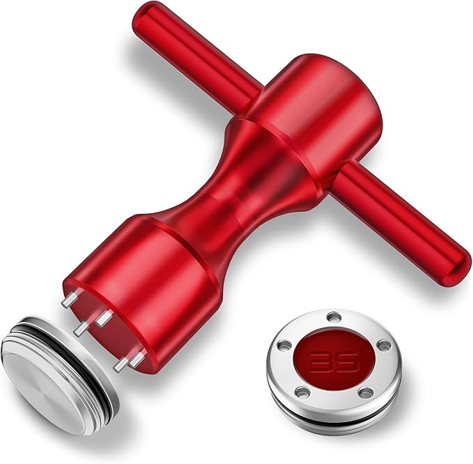 Golf Head weight 2pcs. 35g Golf Custom Weights+Red Wrench Compatible with Titleist Scotty Cameron Putters Newport (35g)