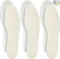 Shoe Filler Insert - Full Length Daily Latex Foam Shoe Inserts, Shoe Insoles for Shoes That are Too Big, 3 Pairs (EU 39, US Women 9 Men 6)