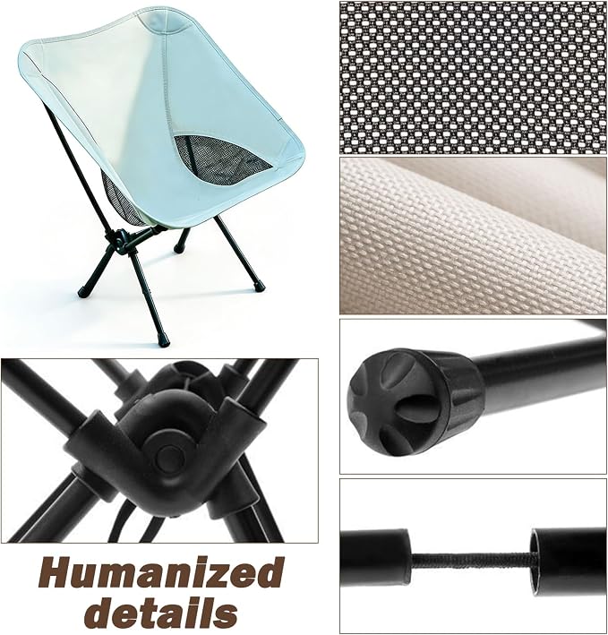 Wind Tour Portable Camping Chair Foldable Outdoor Chair - Image 4