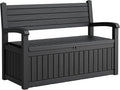 80 Gallon Lockable Deck Bench by WTFGO
