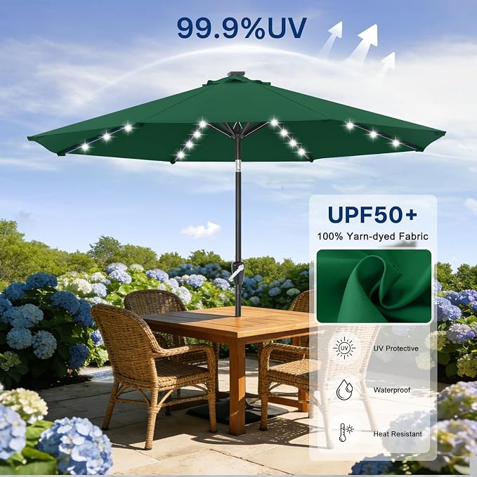 ABCCANOPY Solar Led Patio Umbrella - Image 5