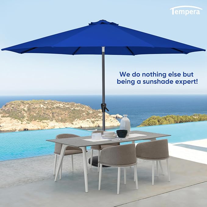Tempera Patio Market Outdoor Table Umbrella - Image 7
