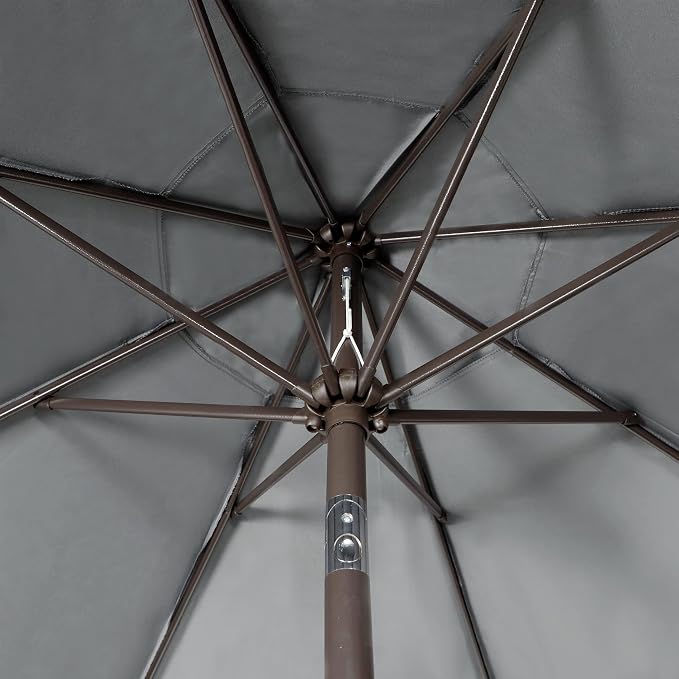 9' Outdoor Patio Umbrella, Outdoor Table Umbrella, Yard Umbrella, Market - Image 3