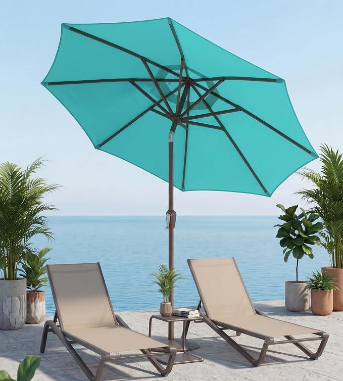 10FT Patio Umbrella, Outdoor Umbrella - Image 6