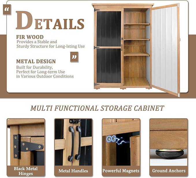 46" L Outdoor Storage Cabinet - Image 5