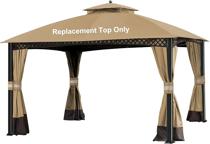 SCOCANOPY Replacement Canopy Cover Compatible withWindsor Gazebo L-GZ717PST-C by SCOCANOPY