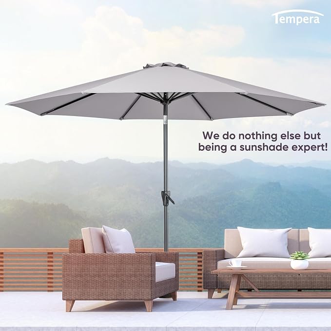 Tempera Patio Market Outdoor Table Umbrella - Image 6