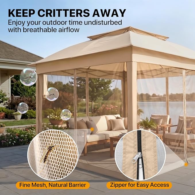 COOS BAY 11x11 Pop Up Gazebo - Image 6