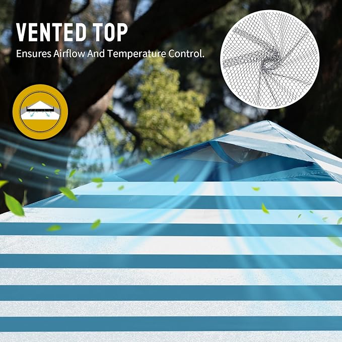 CROWN SHADES 10x10 Pop Up Canopy Tent - Image 5