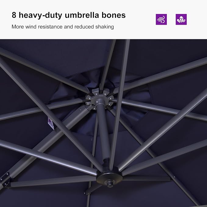 PURPLE LEAF Patio Umbrella - Image 6