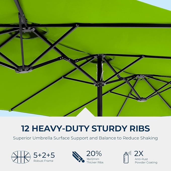 Rectangular Patio Umbrella - Image 6