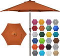 7.5 ft Patio Umbrella, Yard Umbrella, Outdoor Market Umbrella by Blissun